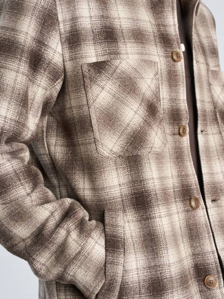 Wool Blend Overshirt