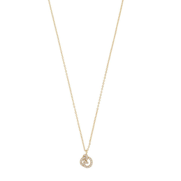 Mayfair knot pendant neck 45