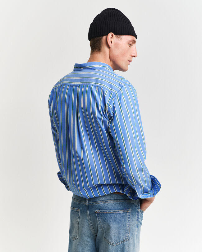 REG CLASSIC POPLIN STRIPE SHIRT