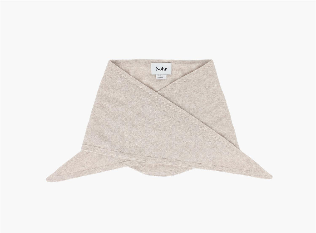 Lara Solid Wool Cashmere Triangle