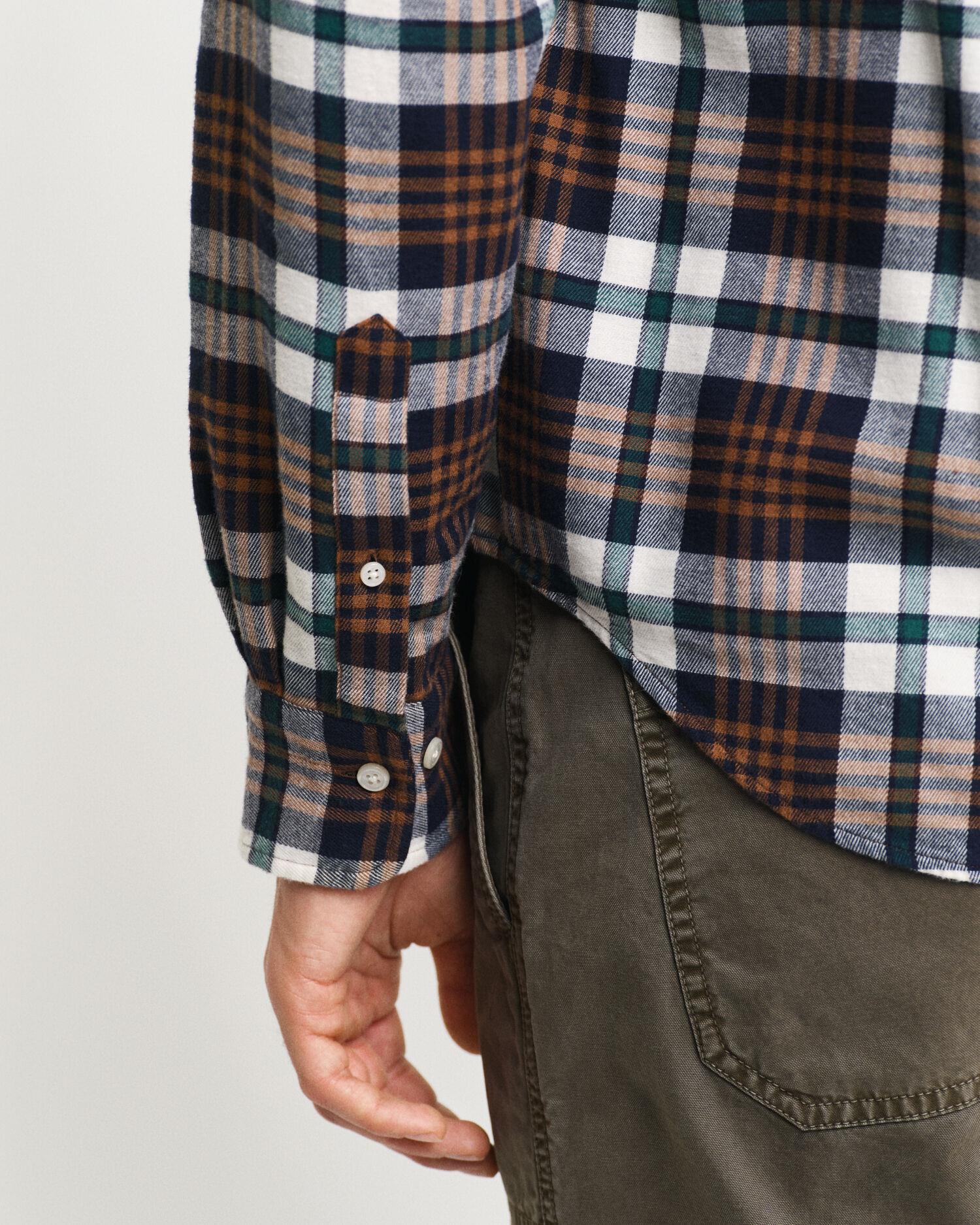 REG FLANNEL PLAID SHIRT
