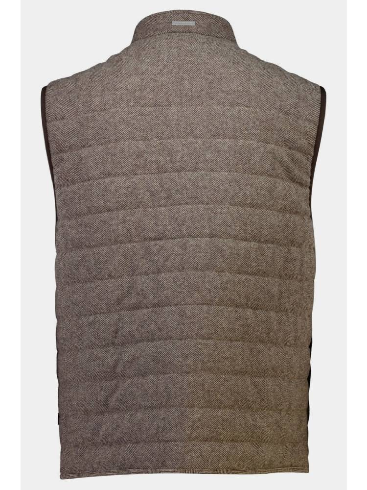 Light padded zip through vest