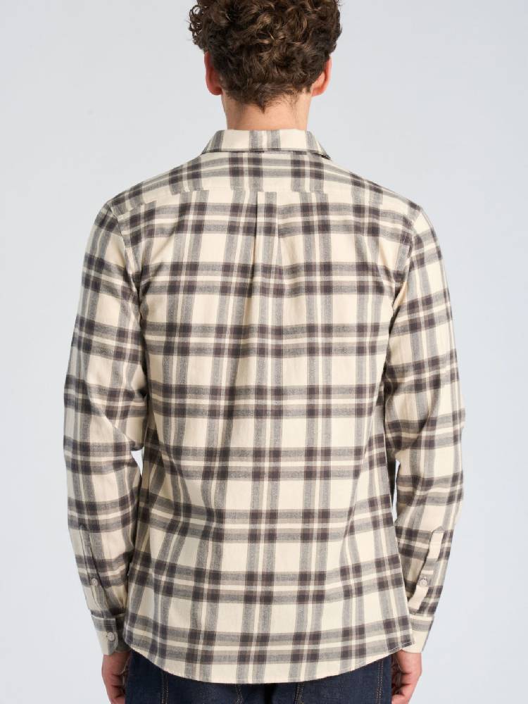 Brushed check shirt