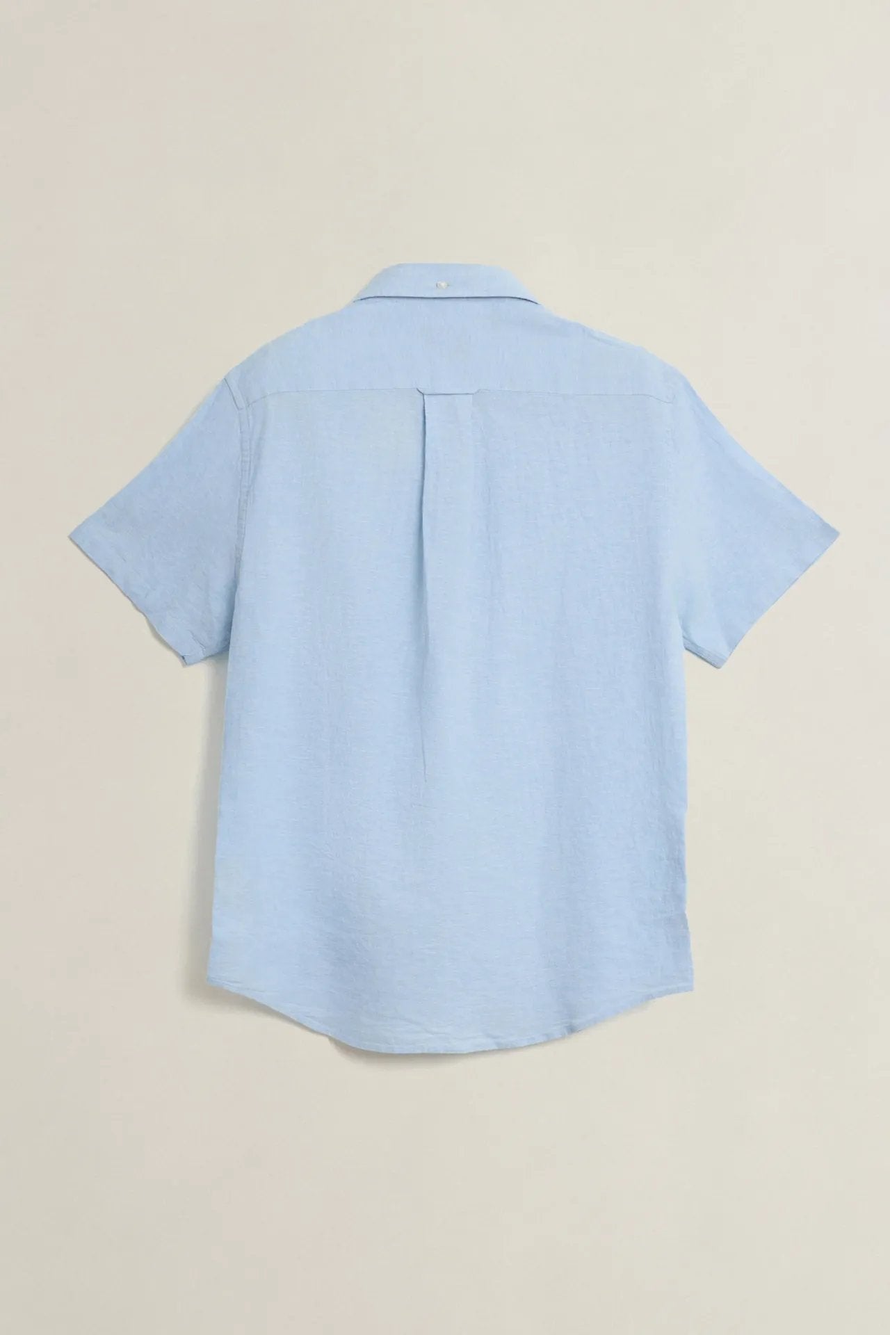 Reg Cotton Linen Ss Shirt