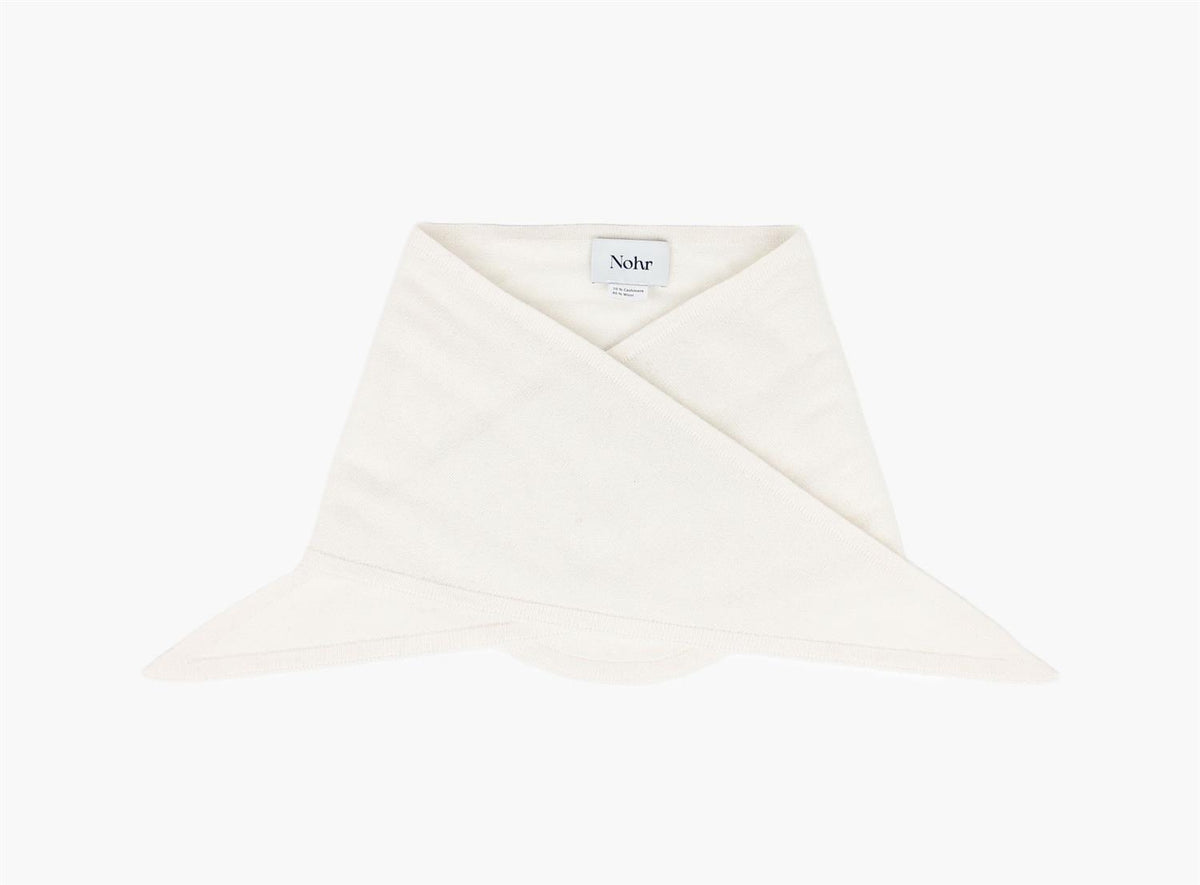 Lara Solid Wool Cashmere Triangle