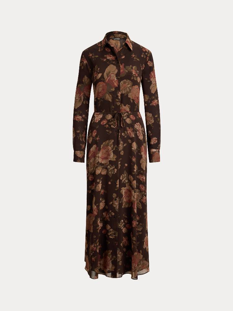 WOVEN-SHIRT DRESS-DRESSES
