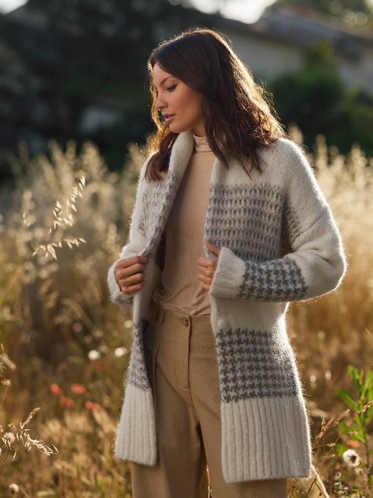 Spirit Glencheck Cardigan