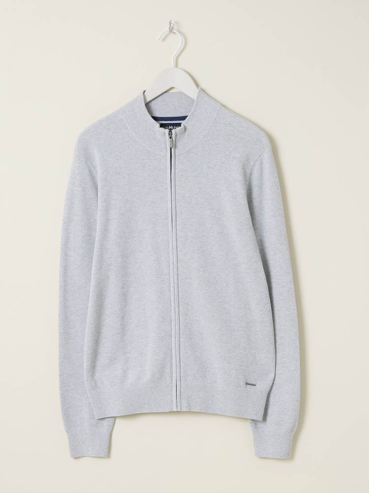 Terry cardigan