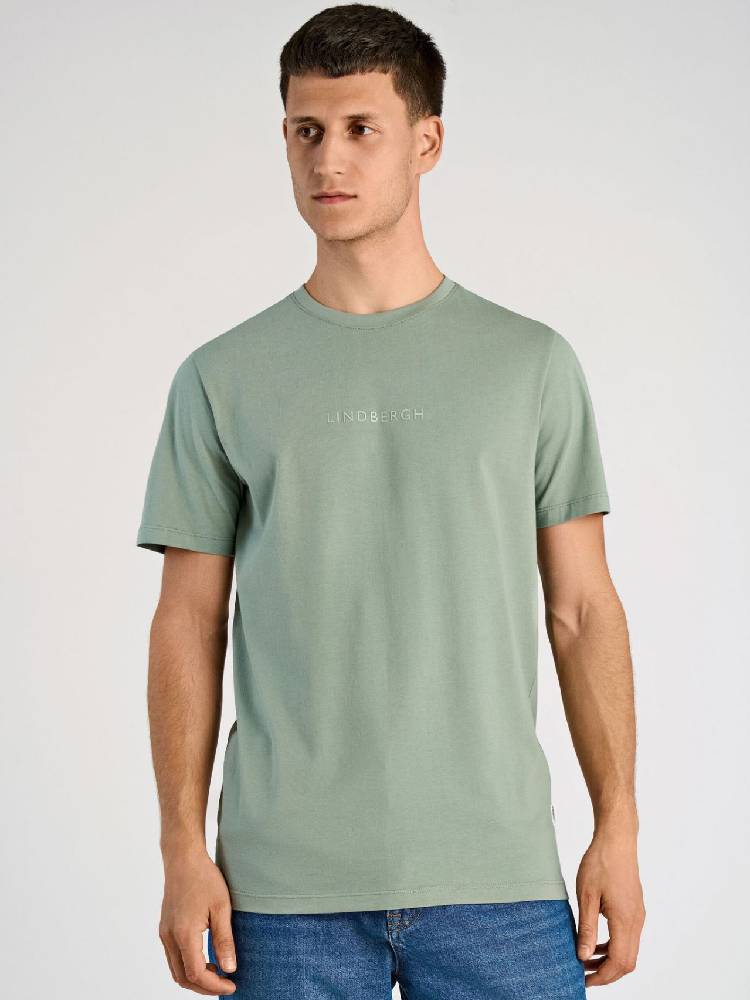 Lindbergh print tee S/S