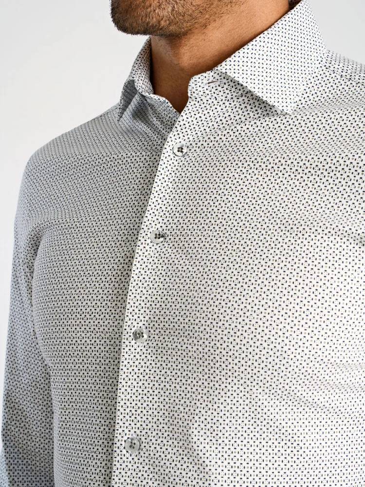 AOP knitted shirt L/S