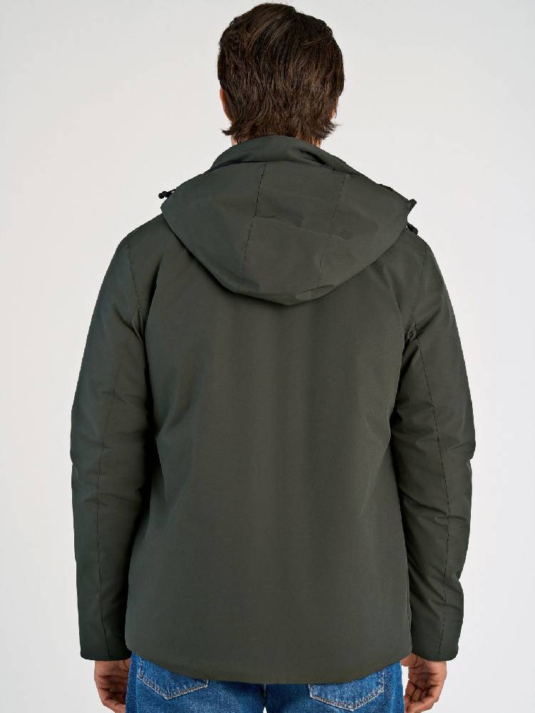 Short parka jacket