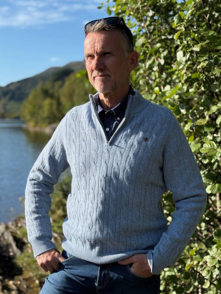 Hertford Cable Half Zip