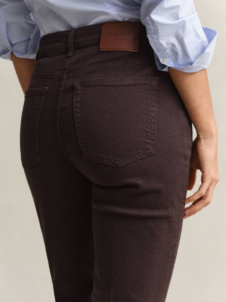 Slim Flare Color Jeans