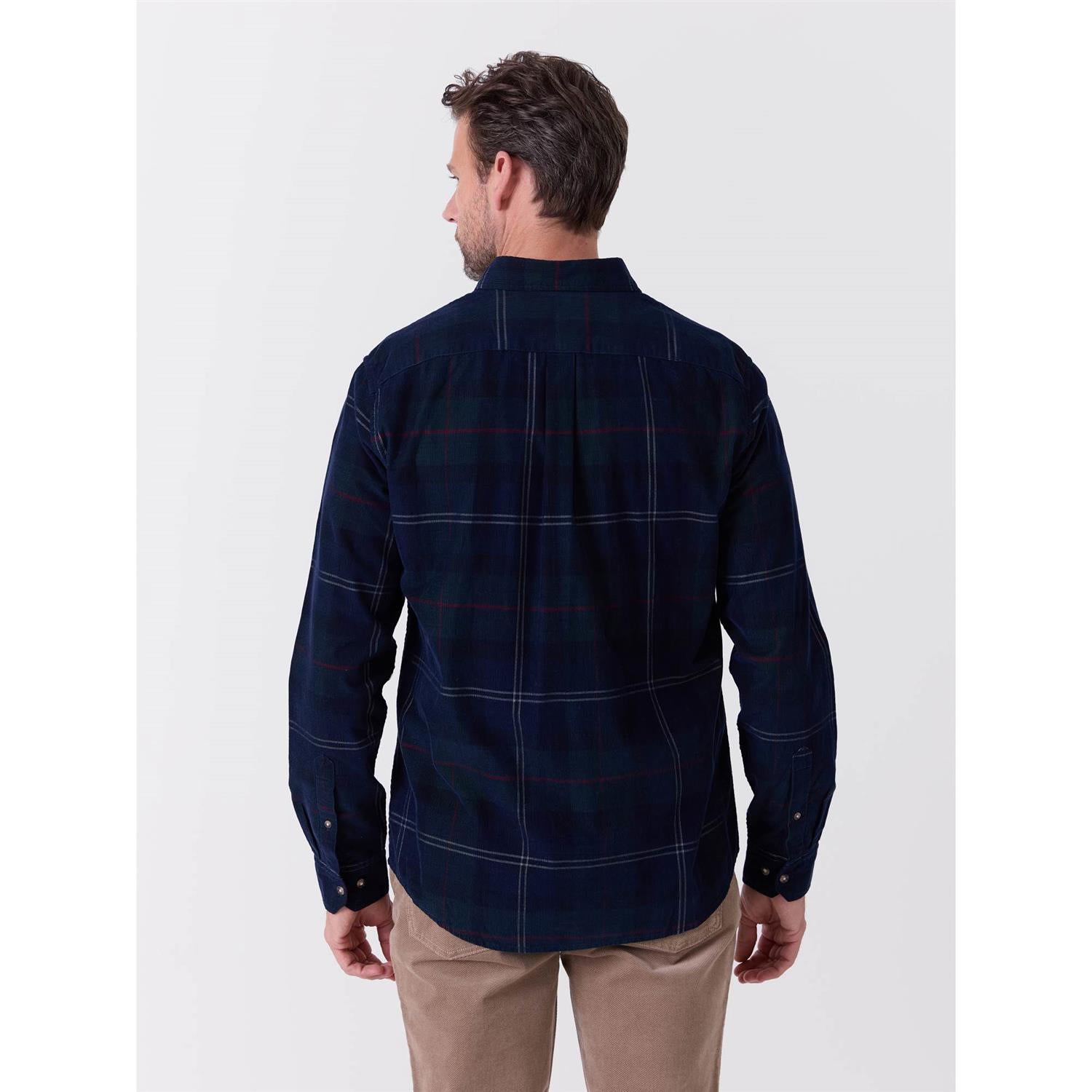 Corduroy Rutete Skjorte