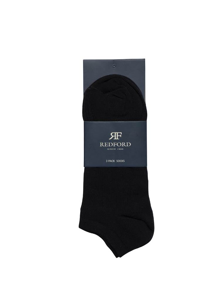 REDFORD 3 PK ANCLE SOCK
