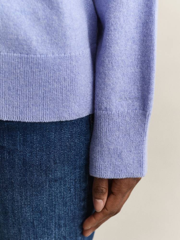 Superfine Lambswool Mockneck