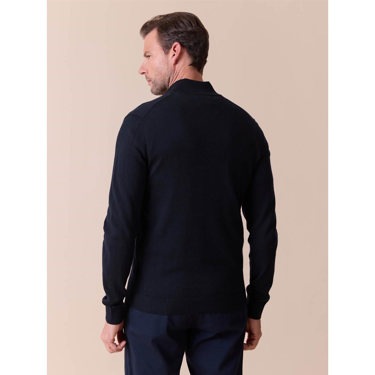 Berto Merino Zip Genser