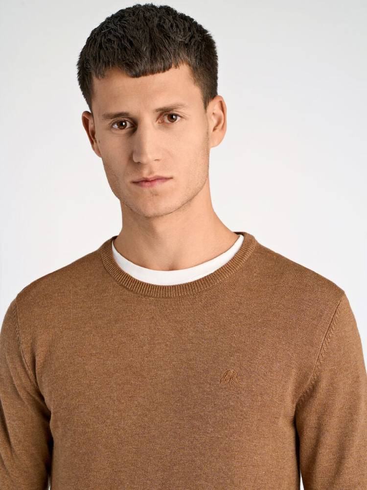 Ecovero L/S o-neck knit