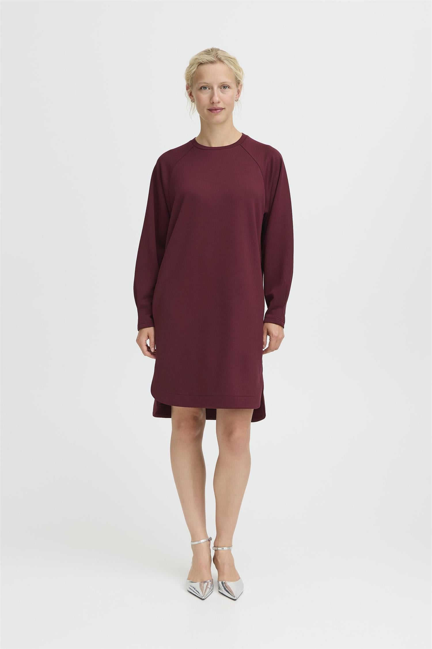 Bypusti Ls Pleat Dress