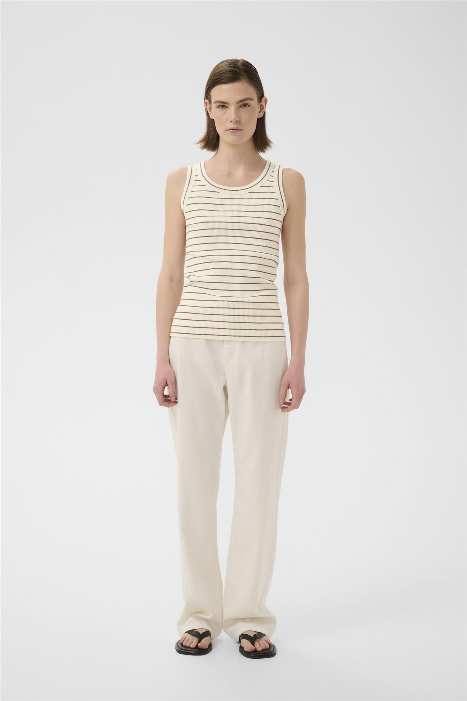 Dagnaiw Striped Tank