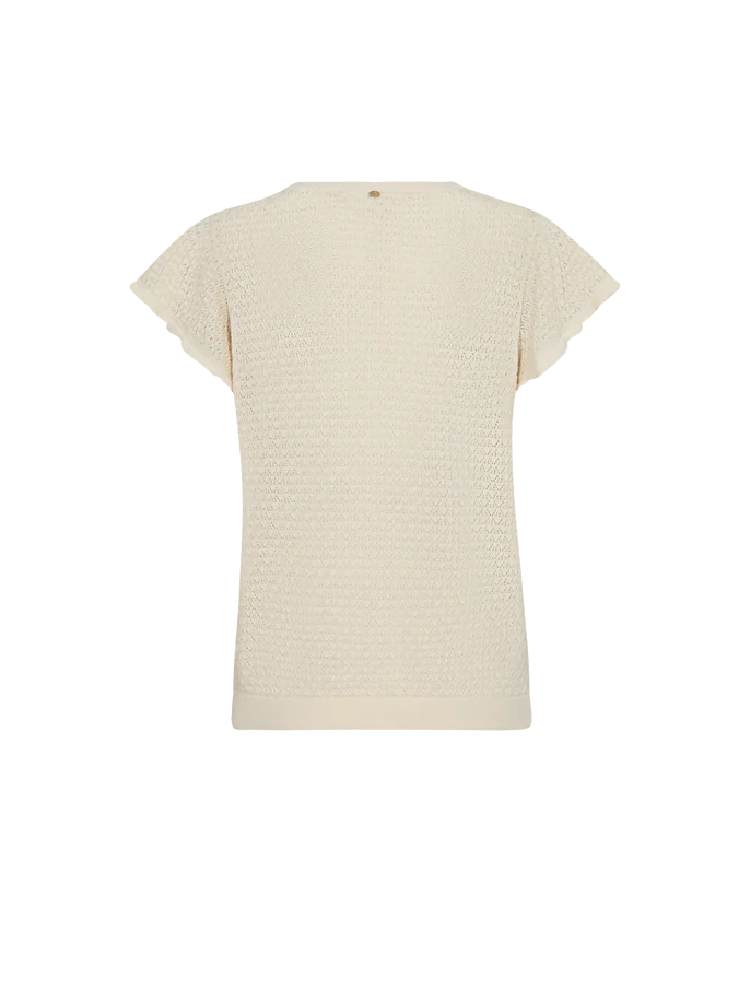 MMGanna Pattern V-neck Knit