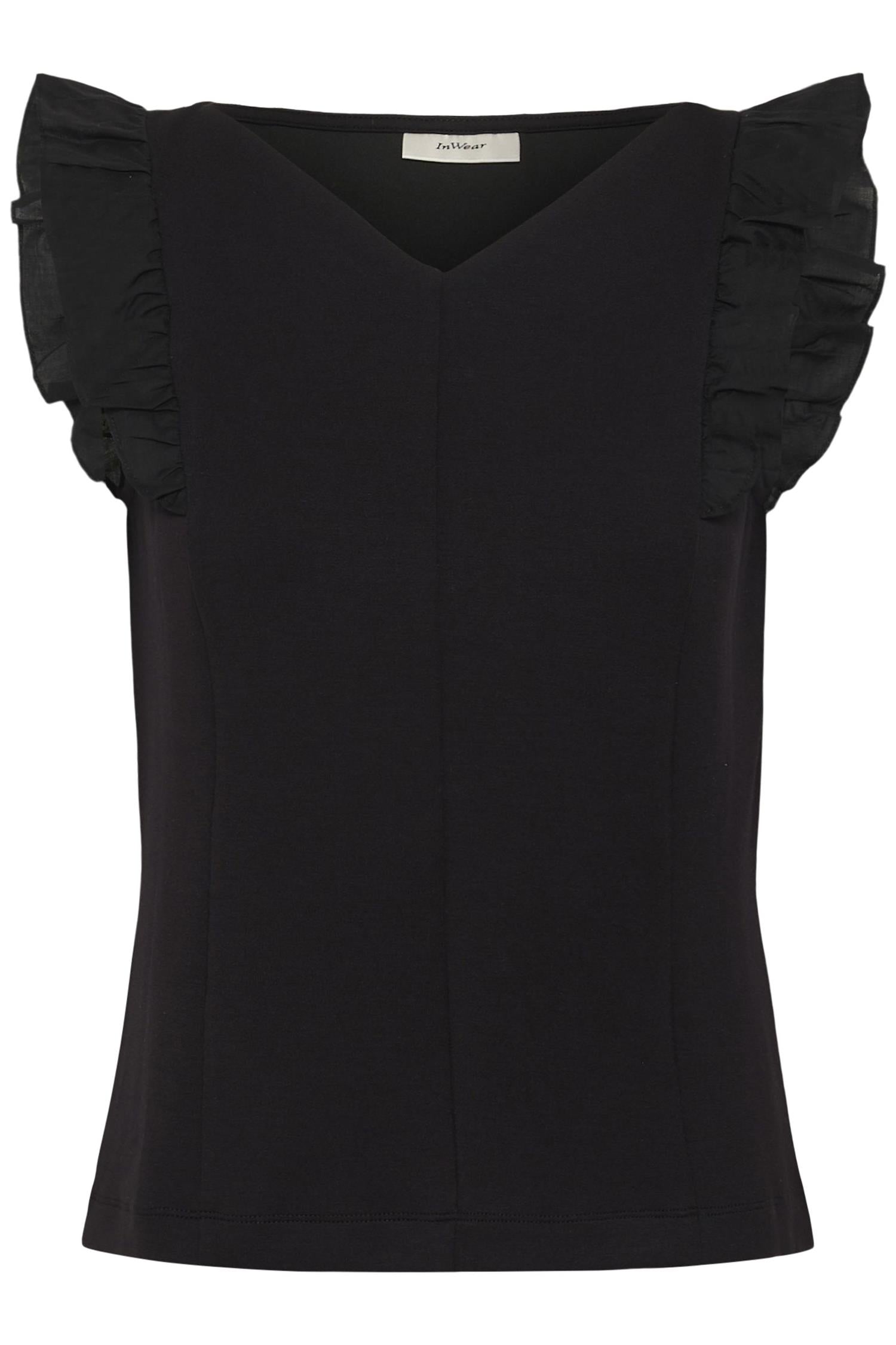 Picueiw Vincentiw Flounce Top
