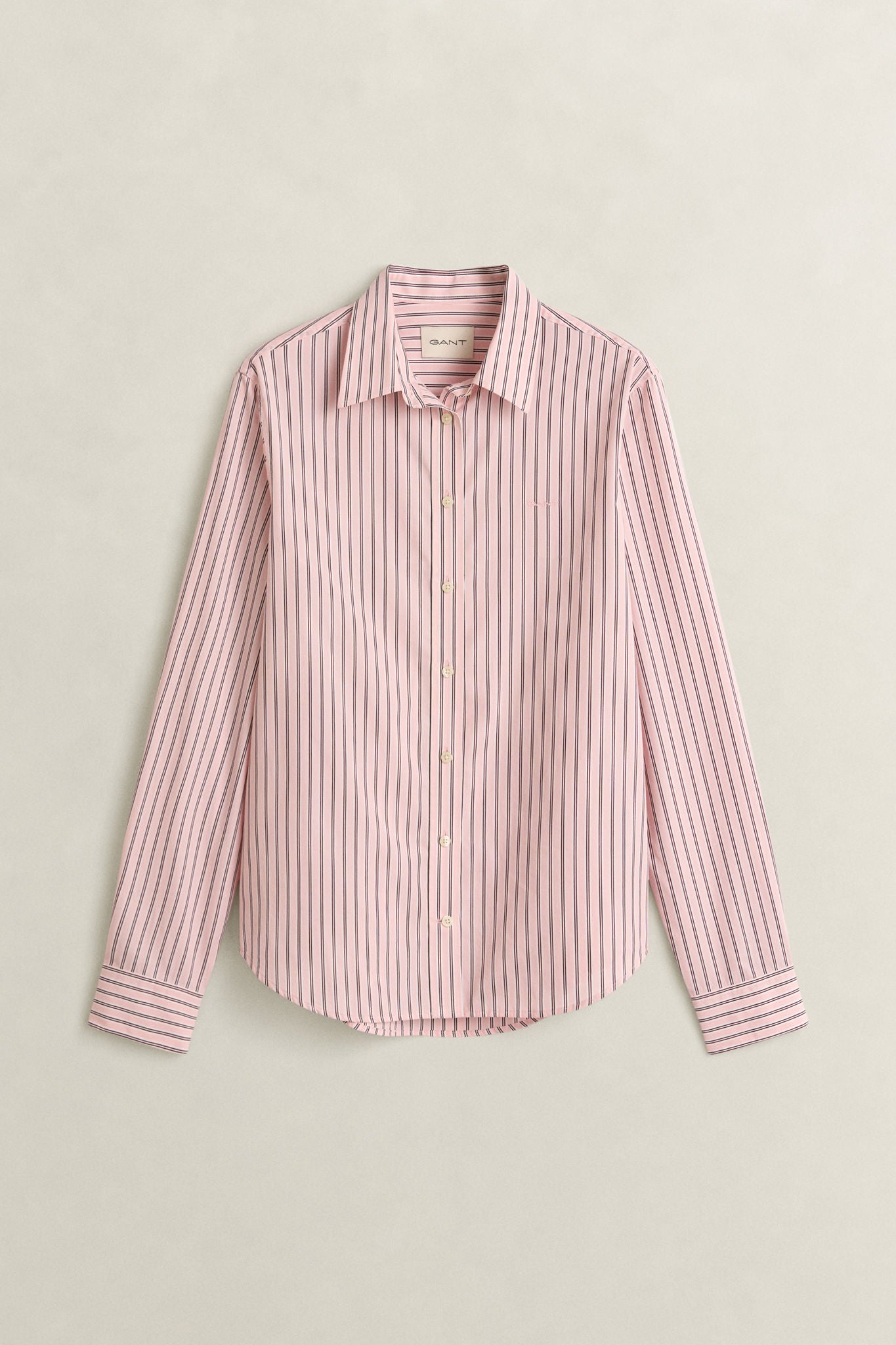 Reg Classic Poplin Striped Shirt