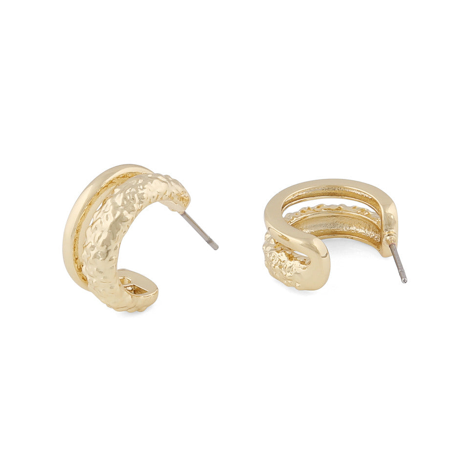 Lauren double oval ear plain g