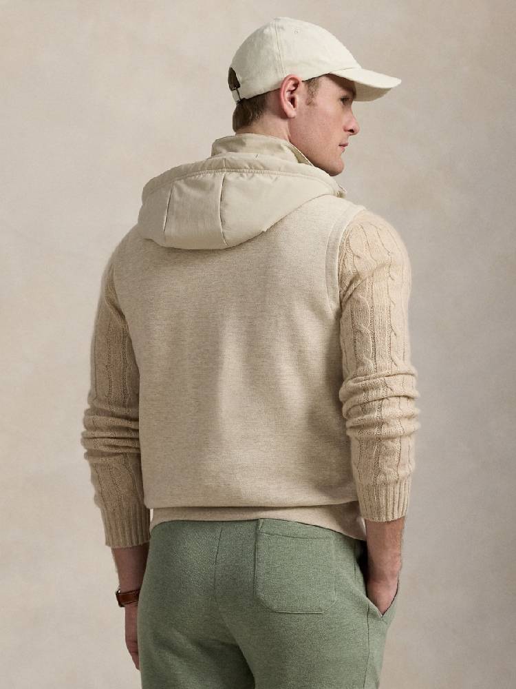 HYBRID FULL-ZIP VEST