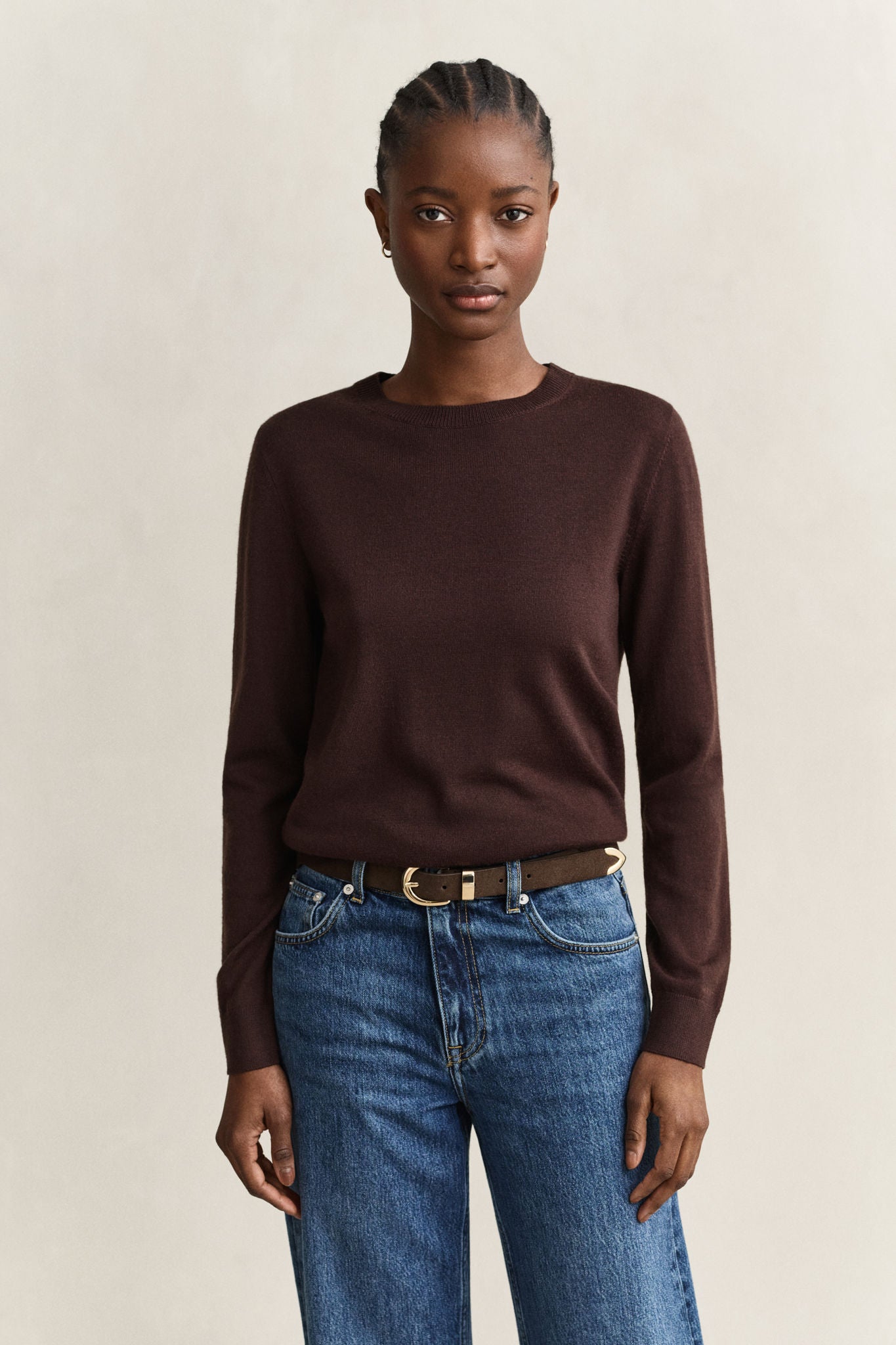 Extrafine Merino Wool C-Neck