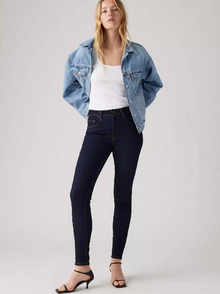 721 HIGH RISE SKINNY BLUE WAVE RINSE