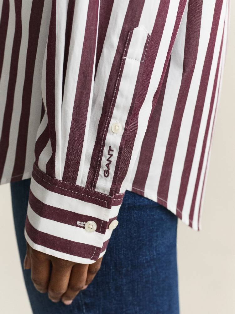 Rel Striped Classic Poplin Shirt