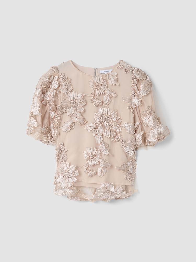 Etoile embroidery bluse