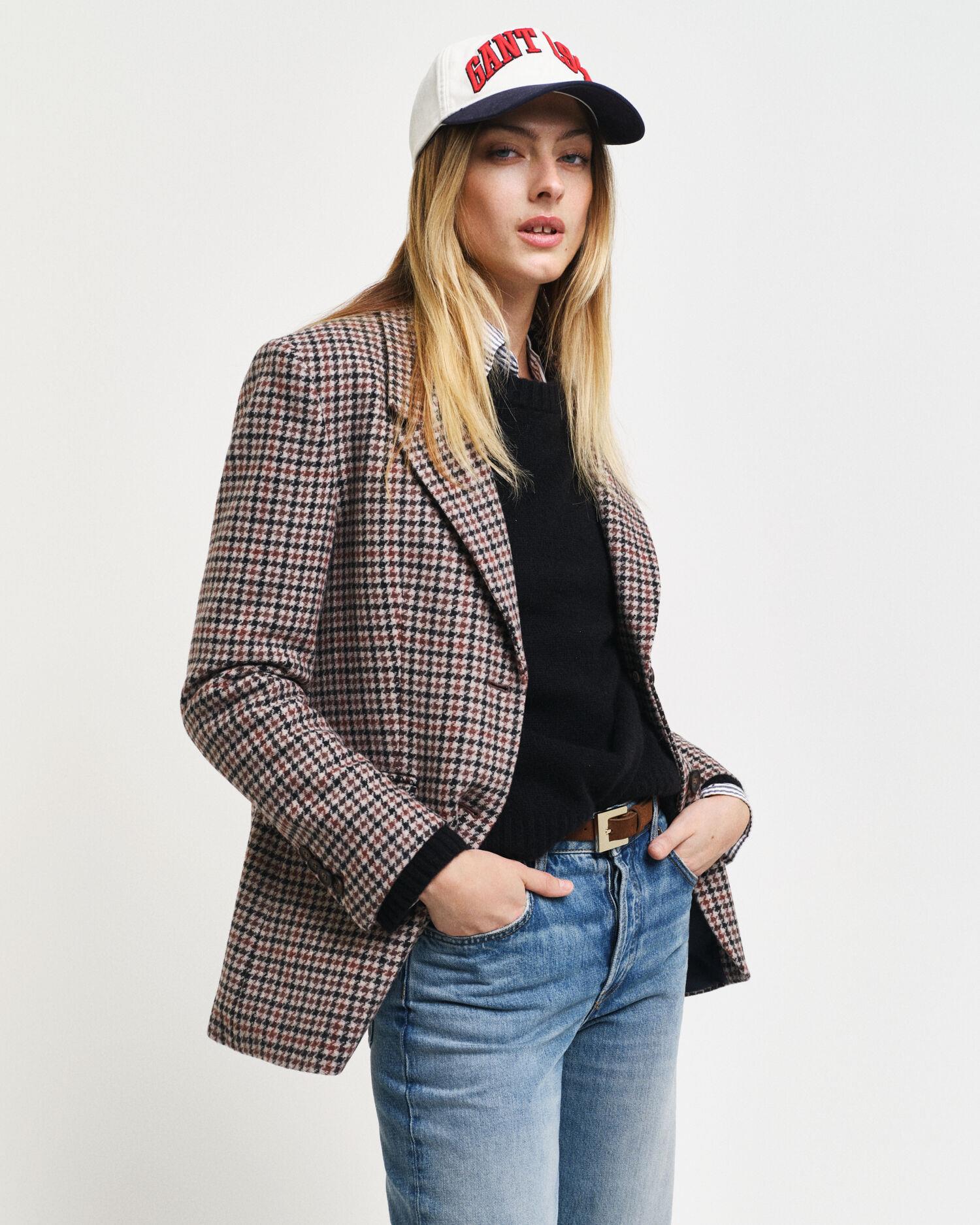 REG HOUNDSTOOTH BLAZER
