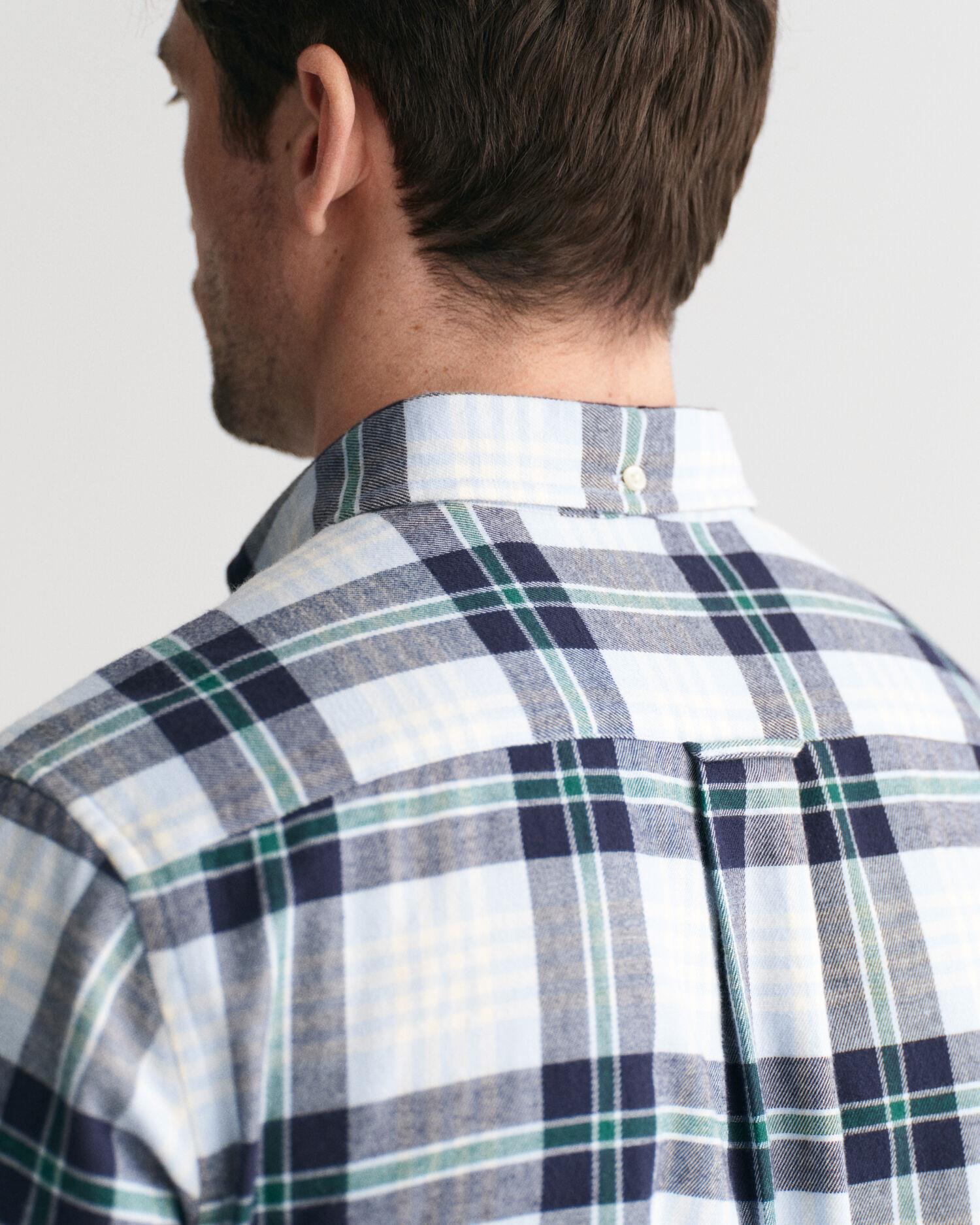 REG FLANNEL PLAID SHIRT