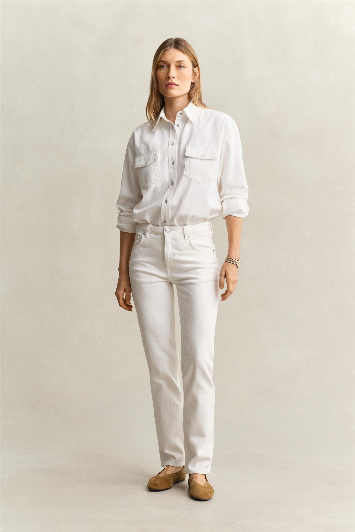 Rel Pocket Denim Ls Shirt