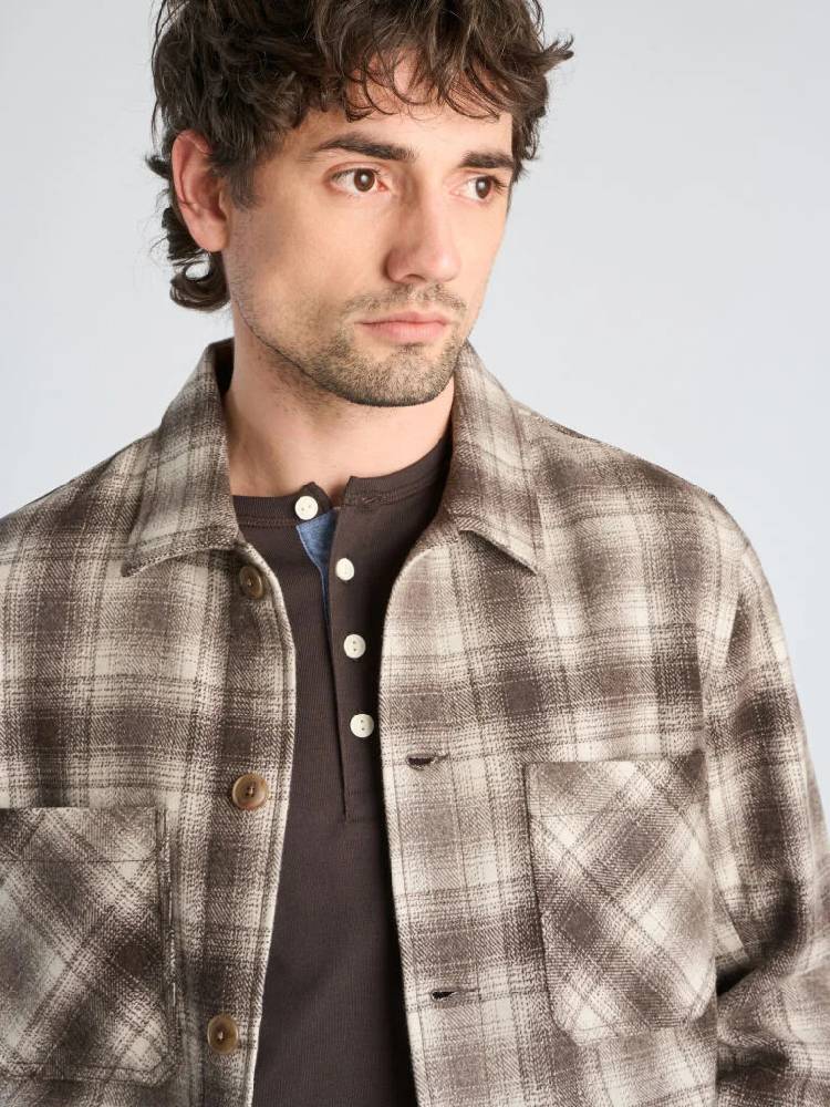 Wool Blend Overshirt