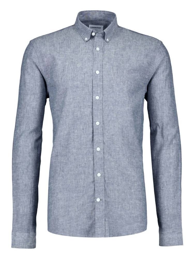 Linen/cotton shirt L/S