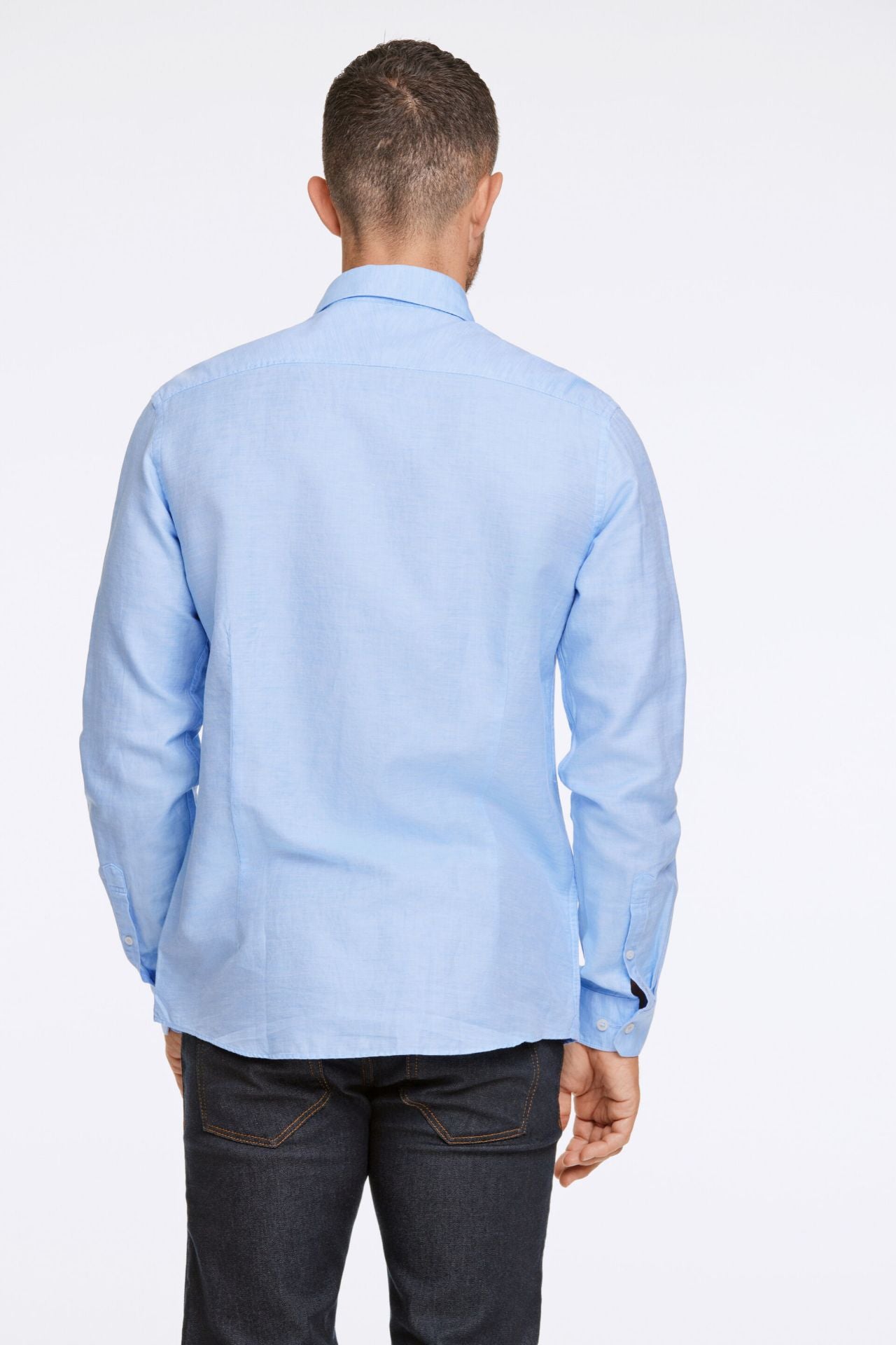 1927: Cotton/lin shirt WF L/S