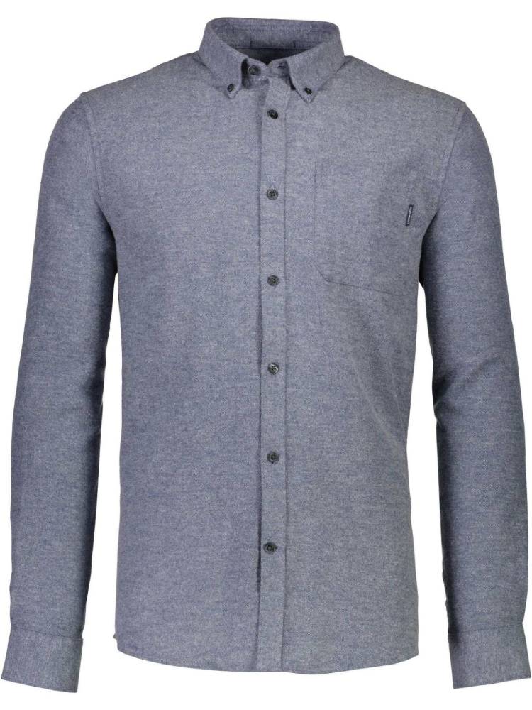 Brushed twill shirt L/S