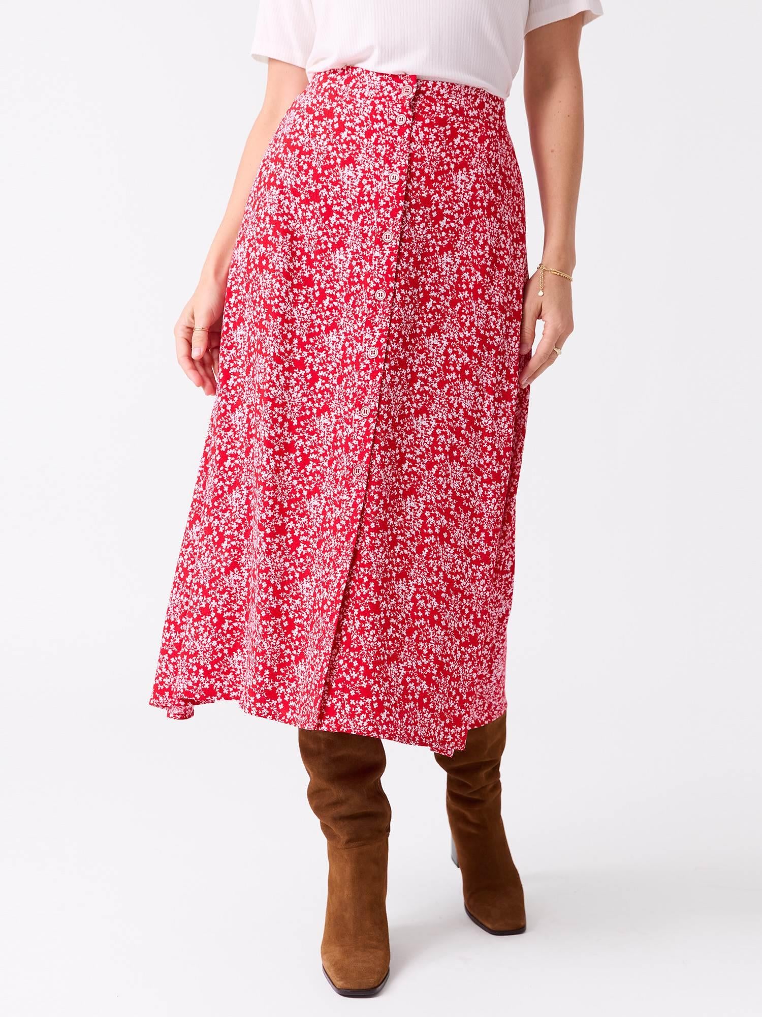 Kirsti Midi Skjørt