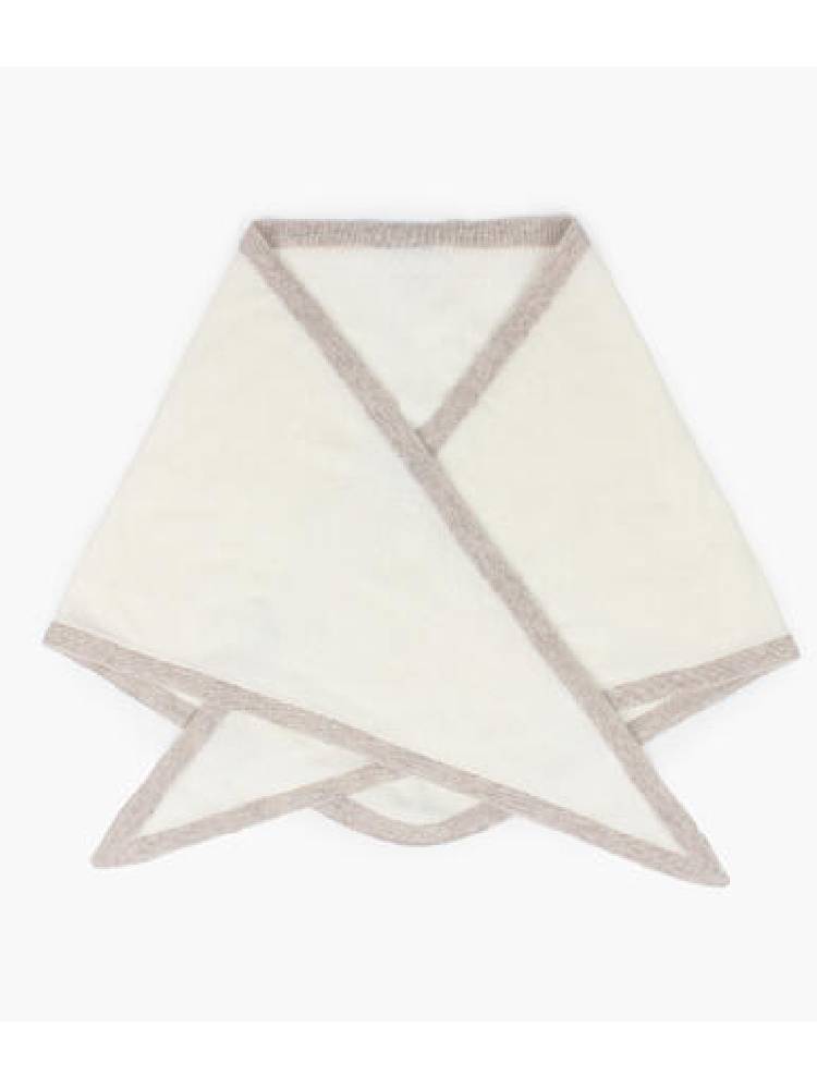 Lara Duo Wool Cashmere Triangle L