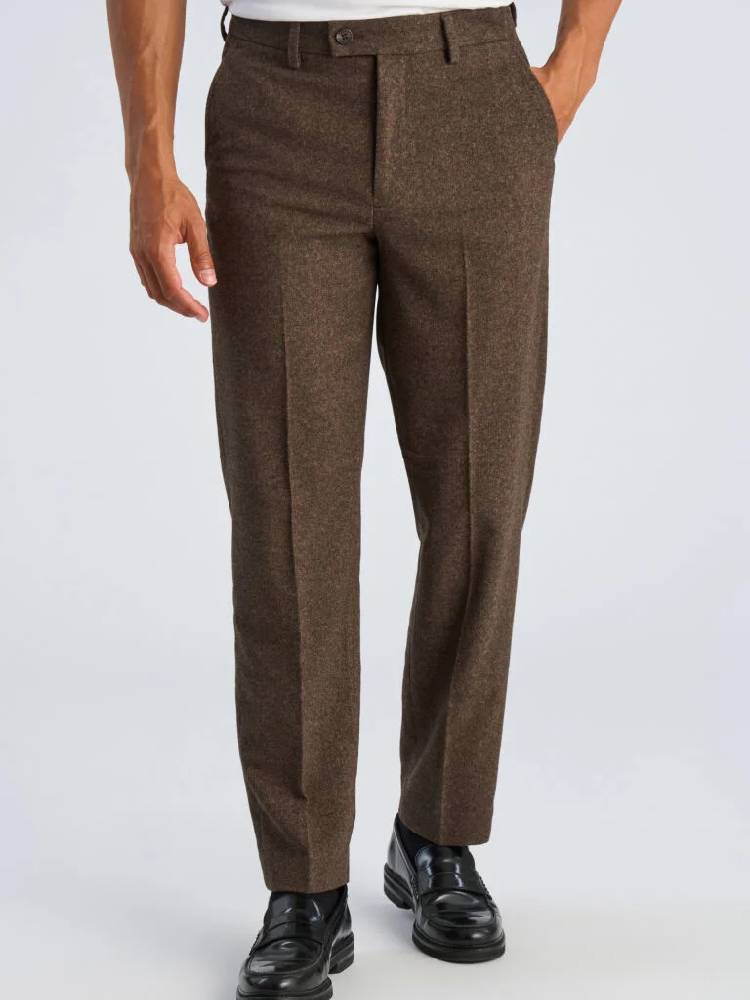 Flannel Wool Blend Formal Pant