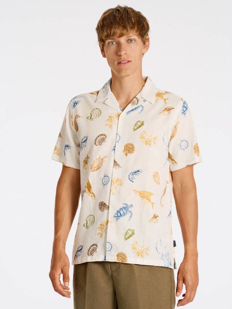 Cotton/Viscose blend S/S shirt