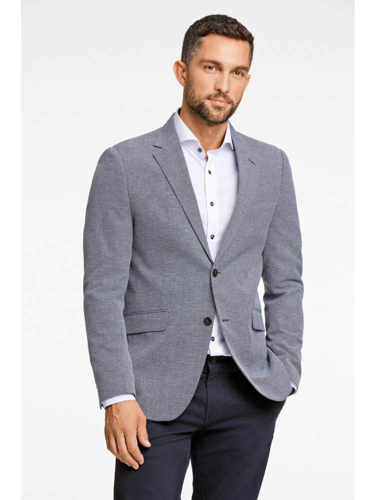 Linen mix blazer