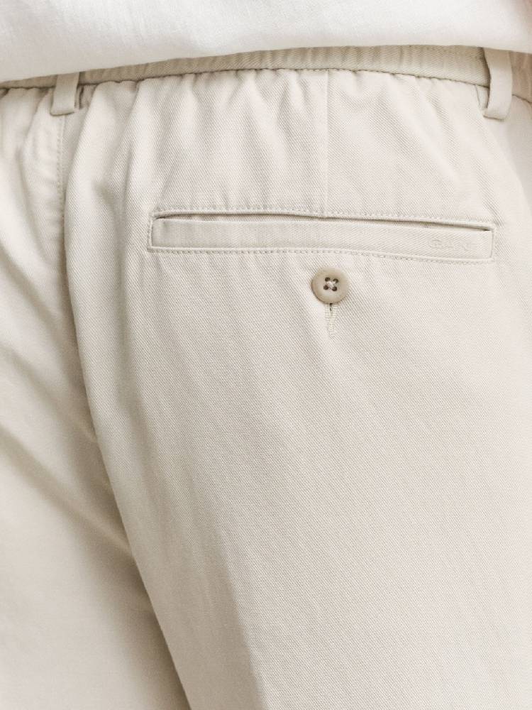 Slim Smart Cot/lyocell Pants