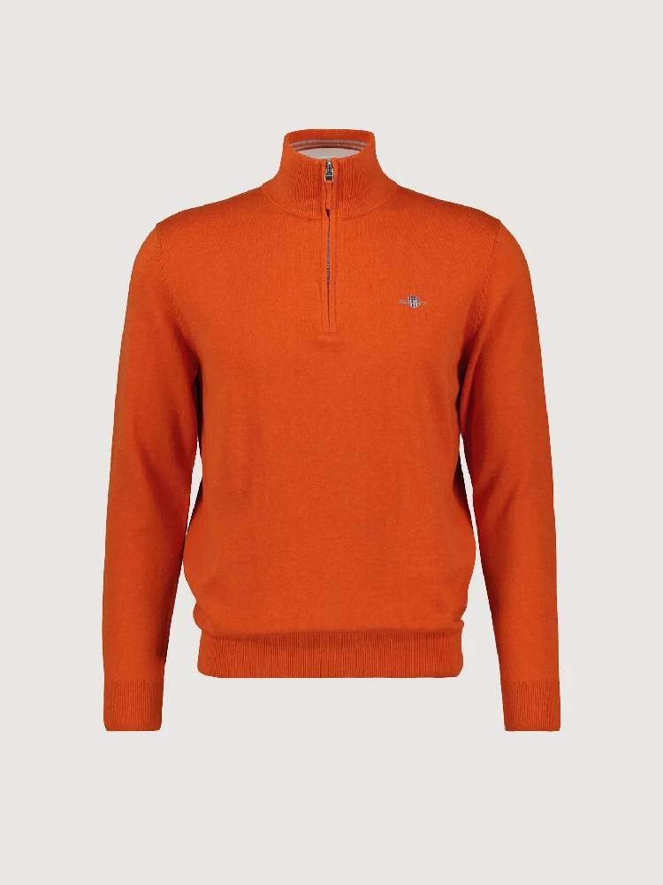 CLASSIC COTTON HALF ZIP