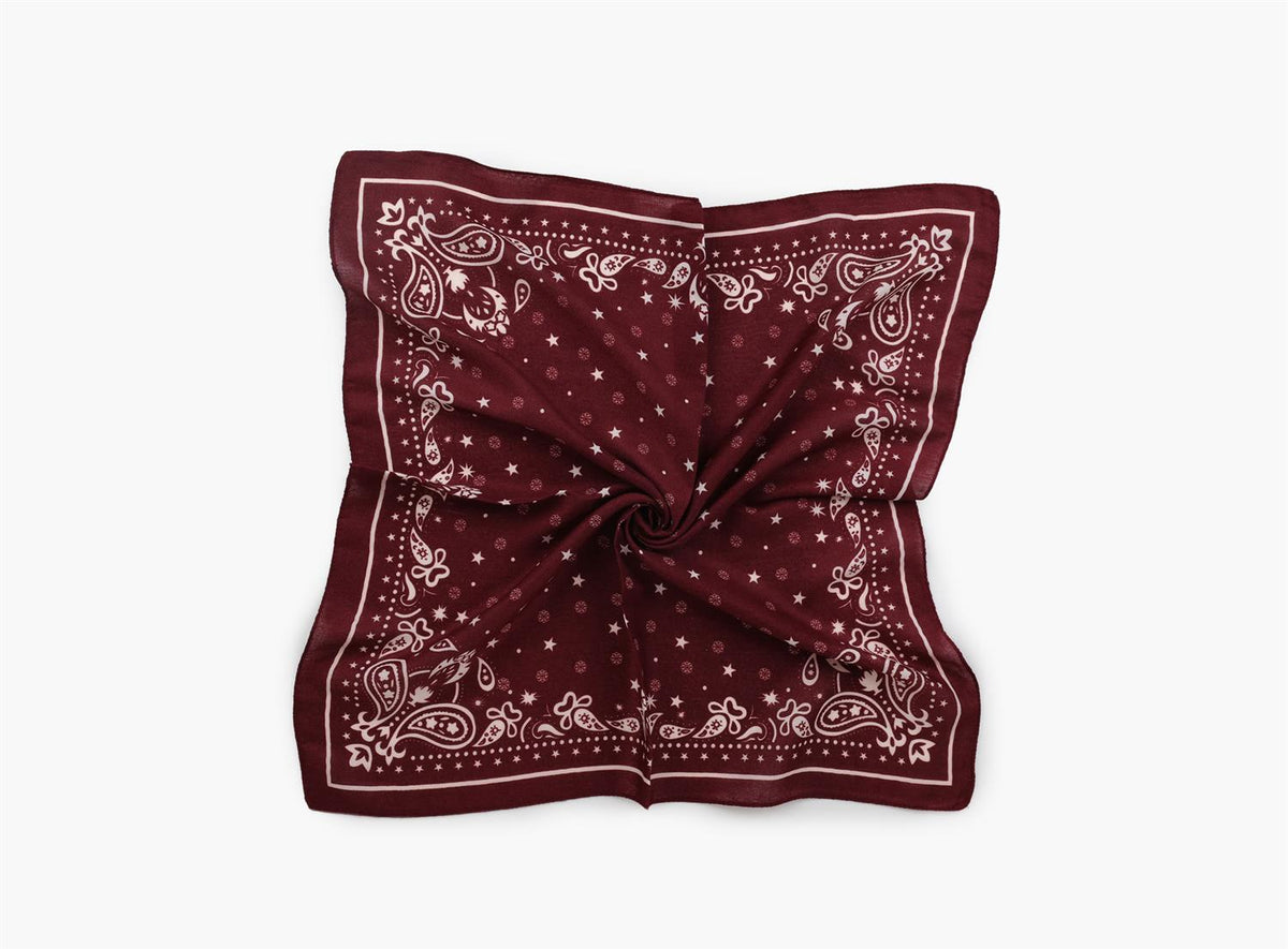 Skjerf Bandana  70 x70 cm