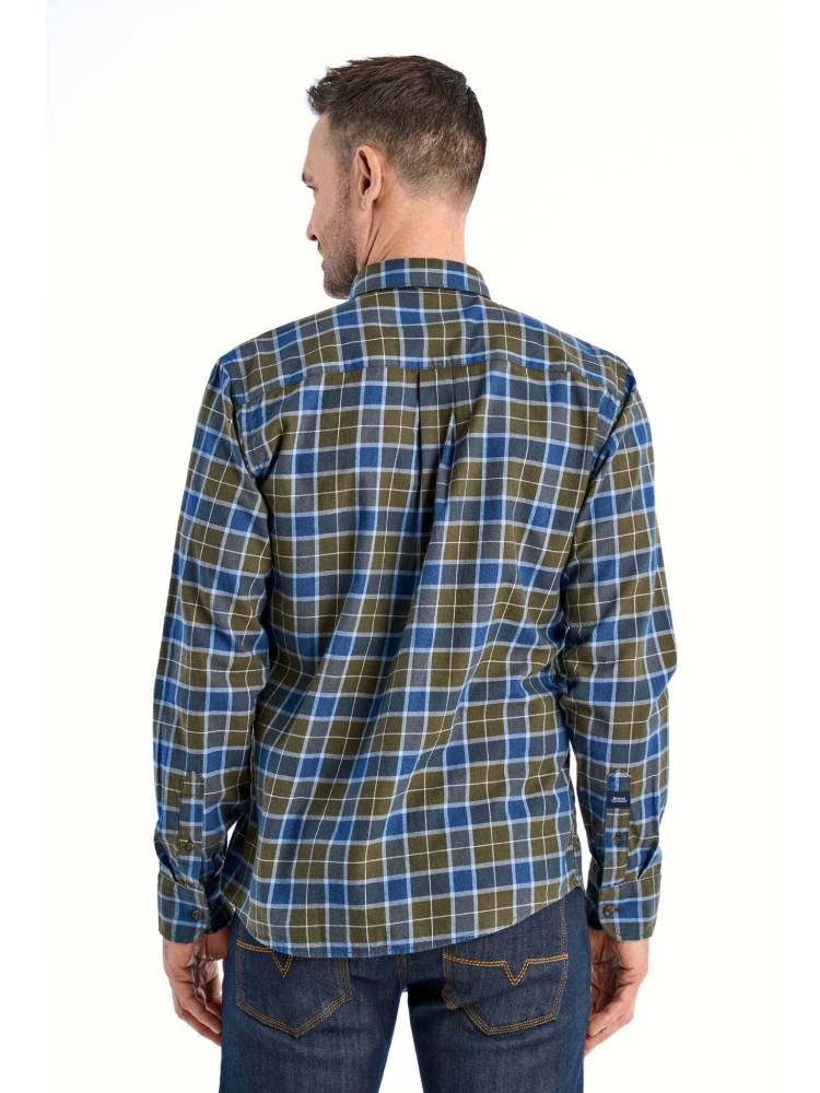 Checked L/S shirt