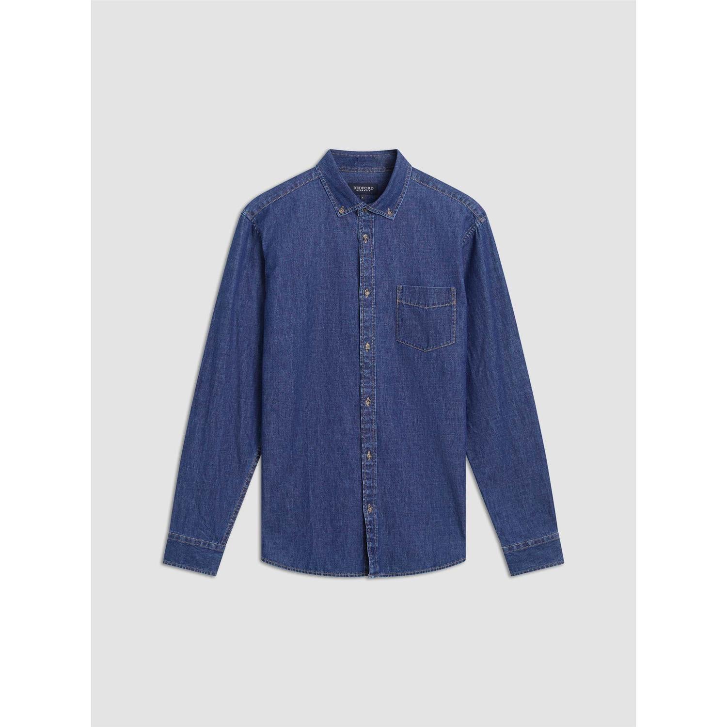 Chambray Skjorte